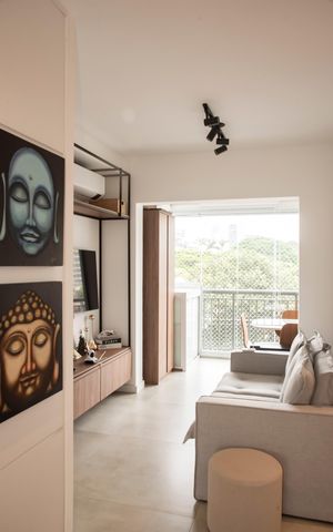 Apartamento à venda com 52m², 2 quartos e 1 vagaSala