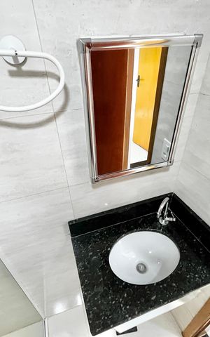Apartamento à venda com 43m², 2 quartos e sem vaga Apartamento à venda com 43m², 2 quartos e sem vagaBanheiro