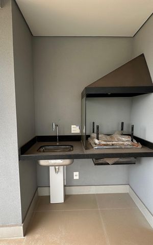 Apartamento à venda com 185m², 3 quartos e 3 vagasChurrasqueira
