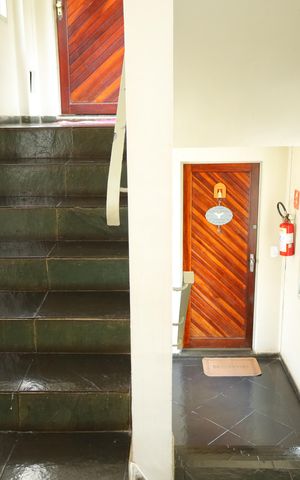 Apartamento para alugar com 43m², 2 quartos e sem vagaÁrea comum - Saguão do andar