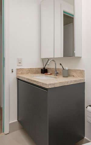 Apartamento à venda com 113m², 3 quartos e 2 vagas Apartamento à venda com 113m², 3 quartos e 2 vagasBanheiro