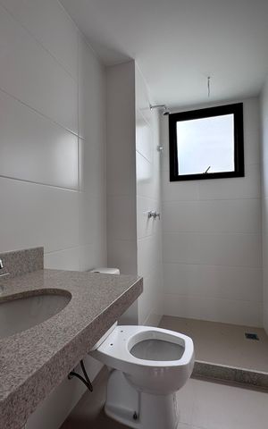 Apartamento à venda com 88m², 3 quartos e 2 vagasSuíte - Banheiro