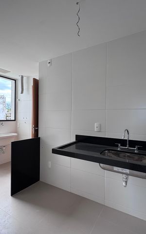 Apartamento à venda com 88m², 3 quartos e 2 vagasCozinha e Área de Serviço