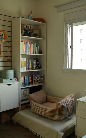 Apartamento à venda com 63m², 2 quartos e 2 vagasQuarto 2 ( escritório) 