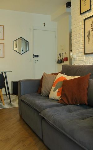 Apartamento à venda com 63m², 2 quartos e 2 vagasSala