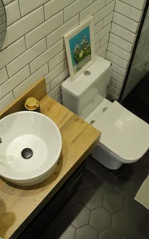 Apartamento à venda com 63m², 2 quartos e 2 vagasBanheiro Social 