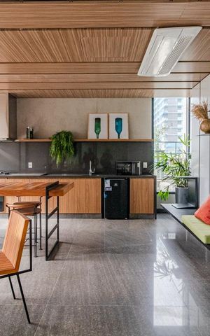 Apartamento para alugar com 45m², 1 quarto e 1 vagaÁrea comum - Salão de festas