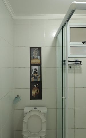 Apartamento à venda com 65m², 3 quartos e 1 vagaBanheiro Social
