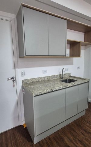 Studio para alugar com 33m², 1 quarto e sem vaga