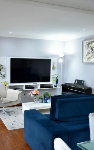 Apartamento à venda com 140m², 4 quartos e 2 vagas Apartamento à venda com 140m², 4 quartos e 2 vagasSala