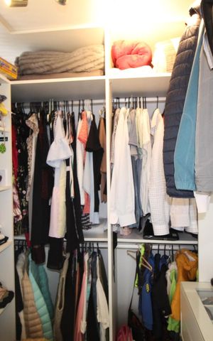 Apartamento à venda com 141m², 3 quartos e 2 vagasCloset da suíte 1
