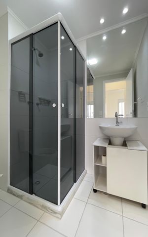 Apartamento para alugar com 44m², 2 quartos e 1 vaga Apartamento para alugar com 44m², 2 quartos e 1 vagaBanheiro