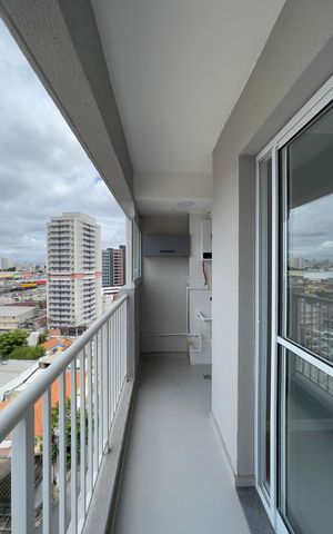 Apartamento para alugar com 44m², 2 quartos e 1 vaga Apartamento para alugar com 44m², 2 quartos e 1 vagaSacada
