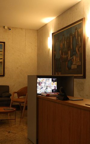 Apartamento à venda com 150m², 3 quartos e 1 vagaFachada e portaria