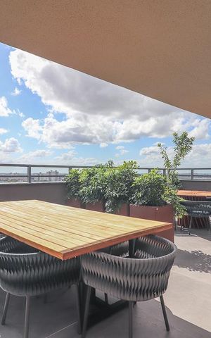 Apartamento para alugar com 26m², 0 quarto e 1 vagaÁrea comum terraço