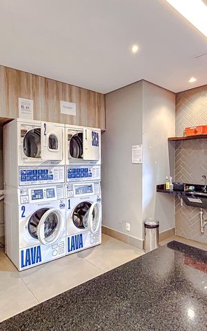 Studio à venda com 25m², 1 quarto e sem vagaLavanderia