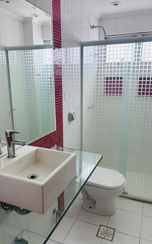 Apartamento à venda com 77m², 2 quartos e 1 vaga Apartamento à venda com 77m², 2 quartos e 1 vagaBanheiro