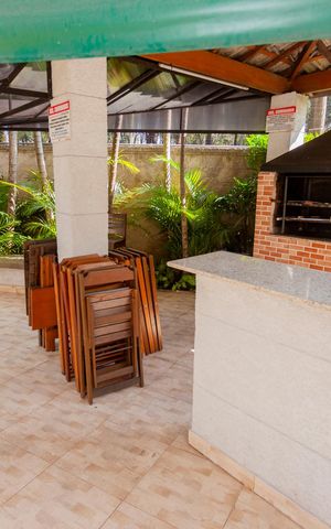 Apartamento para alugar com 55m², 2 quartos e 1 vagaÁrea comum - Churrasqueira