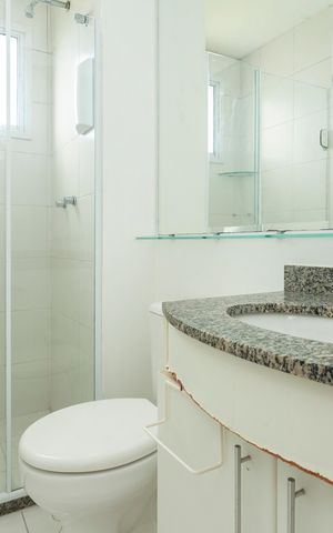 Apartamento para alugar com 55m², 2 quartos e 1 vagaBanheiro