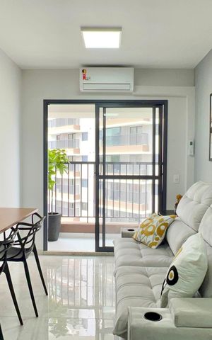 Studio à venda com 27m², 1 quarto e sem vaga Studio à venda com 27m², 1 quarto e sem vagaSala