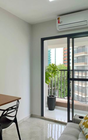 Studio à venda com 27m², 1 quarto e sem vaga Studio à venda com 27m², 1 quarto e sem vagaSala