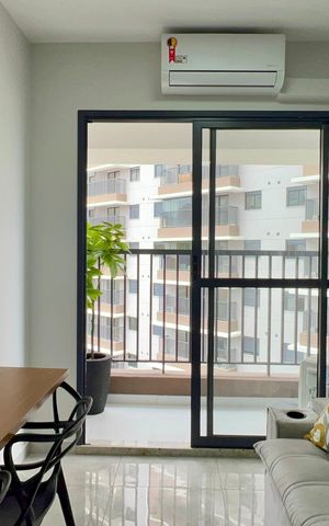 Studio à venda com 27m², 1 quarto e sem vaga Studio à venda com 27m², 1 quarto e sem vagaSala