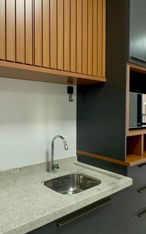 Studio à venda com 27m², 1 quarto e sem vaga Studio à venda com 27m², 1 quarto e sem vagaCozinha