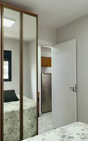Studio à venda com 27m², 1 quarto e sem vaga Studio à venda com 27m², 1 quarto e sem vagaQuarto