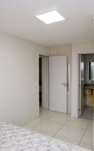Apartamento à venda com 57m², 2 quartos e 1 vagaQuarto Suíte
