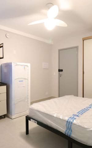 Apartamento para alugar com 26m², 1 quarto e sem vagaSala/Quarto/Cozinha
