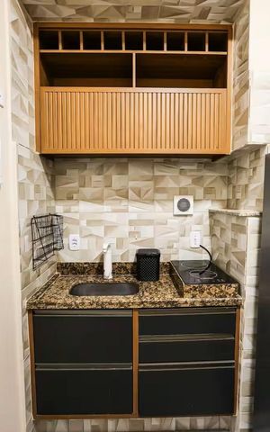 Apartamento à venda com 32m², 1 quarto e sem vaga Apartamento à venda com 32m², 1 quarto e sem vagaCozinha