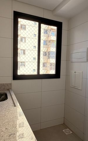 Apartamento à venda com 49m², 1 quarto e 1 vagaSala - Cozinha