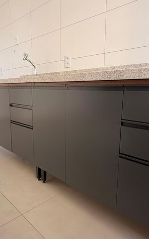 Apartamento à venda com 49m², 1 quarto e 1 vagaSala - Cozinha