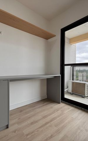 Studio para alugar com 28m², 0 quarto e sem vagaQuarto 