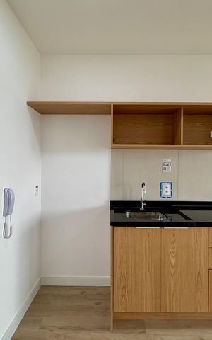 Studio para alugar com 28m², 0 quarto e sem vagaCozinha 