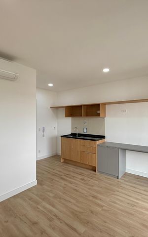 Studio para alugar com 28m², 0 quarto e sem vagaQuarto 