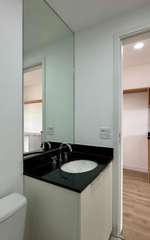 Studio para alugar com 28m², 0 quarto e sem vagaBanheiro 