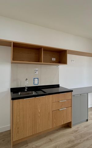 Studio para alugar com 28m², 0 quarto e sem vagaCozinha 