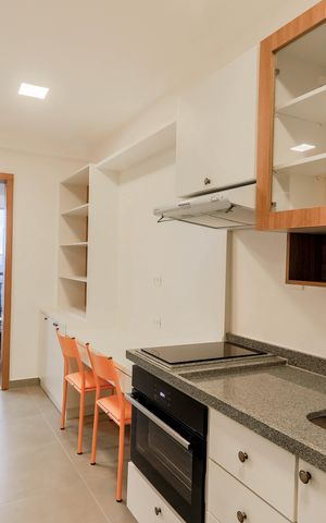 Studio para alugar com 28m², 1 quarto e sem vaga Studio para alugar com 28m², 1 quarto e sem vagaCozinha