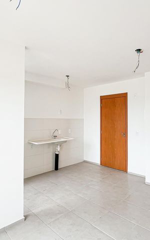 Apartamento à venda com 38m², 2 quartos e sem vaga Apartamento à venda com 38m², 2 quartos e sem vagaSala/Cozinha