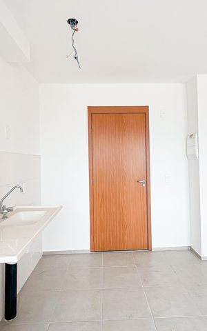 Apartamento à venda com 38m², 2 quartos e sem vaga Apartamento à venda com 38m², 2 quartos e sem vagaSala/Cozinha
