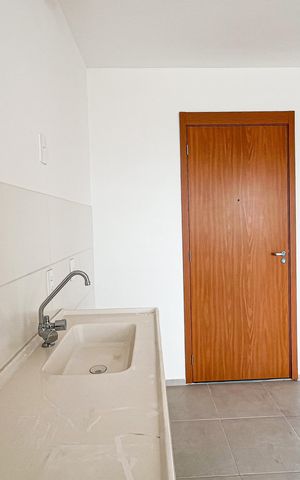 Apartamento à venda com 38m², 2 quartos e sem vaga Apartamento à venda com 38m², 2 quartos e sem vagaSala/Cozinha