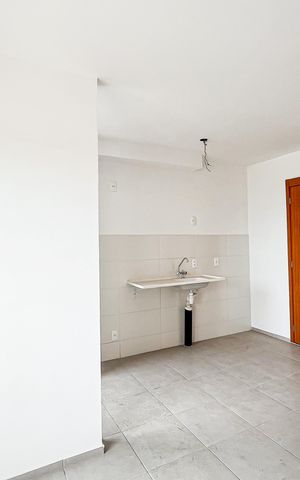 Apartamento à venda com 38m², 2 quartos e sem vaga Apartamento à venda com 38m², 2 quartos e sem vagaSala/Cozinha