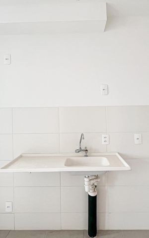Apartamento à venda com 38m², 2 quartos e sem vaga Apartamento à venda com 38m², 2 quartos e sem vagaSala/Cozinha