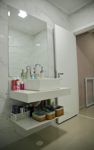 Casa à venda com 120m², 2 quartos e 3 vagasBanheiro 