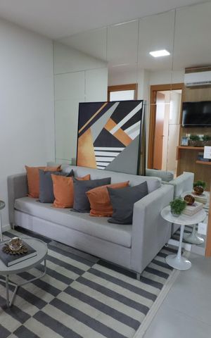 Apartamento à venda com 38m², 2 quartos e 1 vagaSala/Cozinha