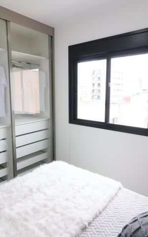 Apartamento à venda com 38m², 2 quartos e 1 vagaQuarto 1