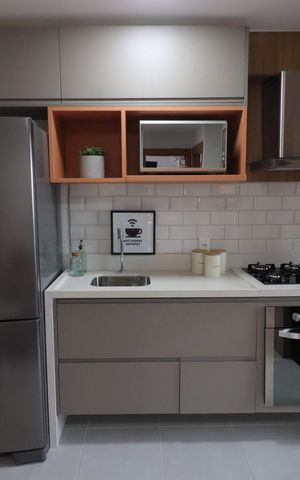 Apartamento à venda com 38m², 2 quartos e 1 vagaSala/Cozinha