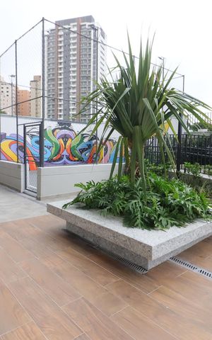 Apartamento à venda com 38m², 2 quartos e 1 vagaÁrea comum - Área social