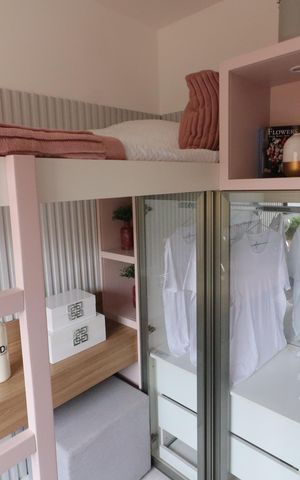 Apartamento à venda com 38m², 2 quartos e 1 vagaQuarto 2